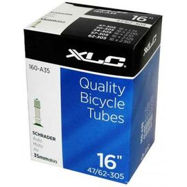 Велосипедная камера XLC 16" x1.75/2.125 (47/62-305) AV35мм (2508160200)