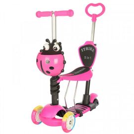 Самокат iTrike Maxi 5 в 1 Рожевий (JR 3-026-C pink)