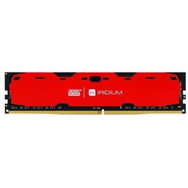 Модуль пам'яті для комп'ютера DDR4 16GB 2400 MHz Iridium Red Goodram (IR-R2400D464L17/16G)