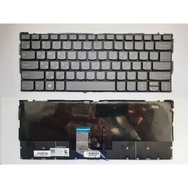 Клавиатура ноутбука Lenovo Yoga 720-13IKB, 720-13ISK Series серая с подсветкой UA/RU/US (A46142)