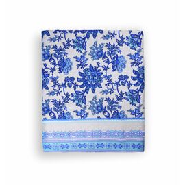Скатерть Home Line рогожка голубая, 150х180 см (129071)