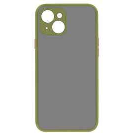 Чехол для моб. телефона MAKE Apple iPhone 13 Frame (Matte PC+TPU) Green (MCMF-AI13GN)
