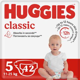 Подгузник Huggies Classic 5 (11-25 кг) Jumbo 42 шт (5029053543185)