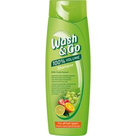 Шампунь Wash&Go с экстрактами фруктов для всех типов волос 400 мл (8008970042190)