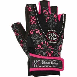 Перчатки для фитнеса Power System Classy Woman PS-2910 S Pink (PS_2910_S_Black/Pink)