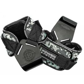Гаки для тяги на зап'ястя Power System Hooks Camo PS-3370 Black/Grey L (PS_3370_Black/Grey L)