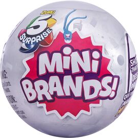 Игровой набор Zuru Mini Brands Supermarket Фигурки-сюрприз в шаре с 5 фигурками (77174)