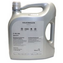 Моторное масло VAG VW Special D SAE 5W-40, 5л (7138)