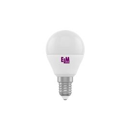 Лампочка ELM D45 6W PA10L E14 3000K (18-0132)