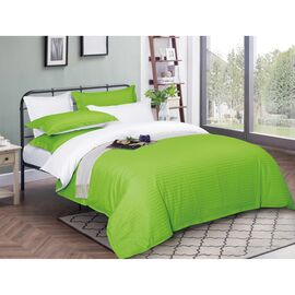 Постельное белье MirSon Satin Stripe 30-0016+ 30-0001Prianka 160х220 Семейный (2200005261323)