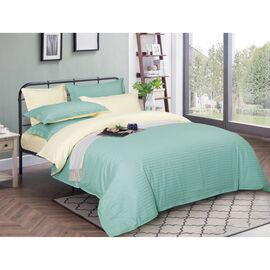 Постельное белье MirSon Satin Stripe 30-0014+ 30-0002Fleshly 160х220 Семейный (2200005260128)