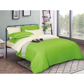 Постільна білизна MirSon SatinStripe 30-0016 + 30-0002Elaija 175х210 Двоспальний (2200005261699)