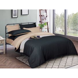 Постільна білизна MirSon SatinStripe 30-0021+ 30-0004 Sleimy 143х210 Полуторний (2200005266267)