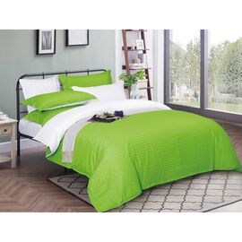 Постельное белье MirSon SatinStripe 30-0016+ 30-0001Prianka 143х210 Семейный (2200005261316)