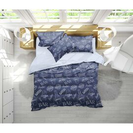 Постільна білизна MirSon Бязь 17-0508 Beer Bar King Size (2200003626421)