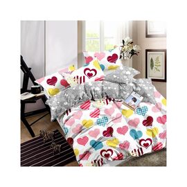Постельное белье MirSon Бязь 17-0532-1 Bright hearts 2х143х210 (2200004090283)