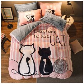 Постільна білизна MirSon Бязь Premium 17-0079 Kosett 143х210 (2200001521650)