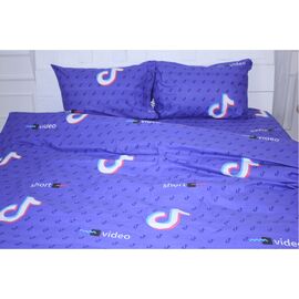 Постільна білизна MirSon Бязь Ranforce Elite 17-0398 TikTok 143х210х2 (2200004683348)