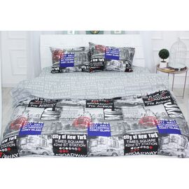 Постельное белье MirSon Бязь Ranforce Elite 17-0034 Celeste 220x240 (2200004704302)