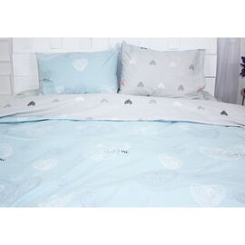 Постельное белье MirSon Бязь Ranforce Elite 17-0169 Deniz 160х220 (2200004696010)