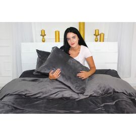 Постельное белье MirSon Велюр Winter Frost 28-0005 Ashen Velvet Семейный (2200003997309)