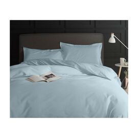Постельное белье MirSon Сатин 0843 Grey Blue 2х160х220 (2200002024617)