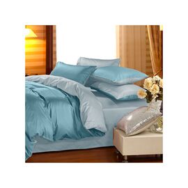 Постільна білизна MirSon Сатин Premium 0845 + 0843 Mabel Сімейний 160x220 (2200002029919)