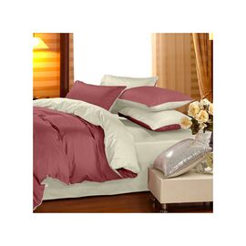 Постельное белье MirSon Сатин Premium 0847 + 0840 Ruby King Size (2200002031271)