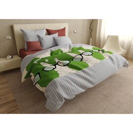 Постельное белье MirSon Бязь 17-0570Coolrabbit 200 х 220 (2200004334585)