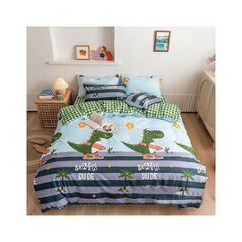 Постельное белье MirSon Бязь Premium 17-0489 Skater Dude Семейный 160x220 (2200003463088)