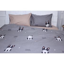 Постельное белье MirSon Бязь Ranforce Elite 17-0404 Pekingese Семейный (2200004683379)