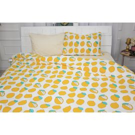 Постільна білизна MirSon Бязь Ranforce Elite 17-0531 Striped Lemon 110х140 (2200004659992)