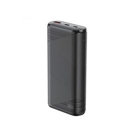 Батарея универсальная XO 20000mAh, PD/20W, QC/18W, Type-C & USB-A, black (PR150)
