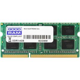 Модуль пам'яті для ноутбука SoDIMM DDR3 4GB 1600 MHz Goodram (GR1600S364L11/4G)