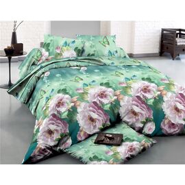 Постельное белье MirSon Сатин 22-1286 Wonderful flowers Односпальный (2200003595925)