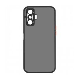 Чехол для моб. телефона MakeFuture Xiaomi Poco F4 GT Frame (Matte PC+TPU) Black (MCMF-XPF4GTBK)