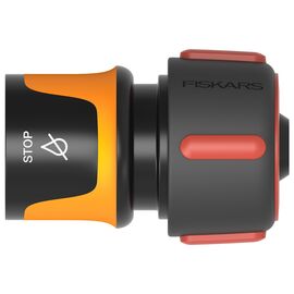 Конектор для шланга Fiskars Watering 3/4" з автостопом (1027081)