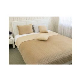 Покрывало Руно двухстороннее VeLour Бежевое 220х240 см (330.55_Beige)