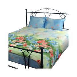 Постельное белье Руно Сатин евро (845.137Summer flowers)