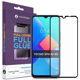 Стекло защитное MAKE Tecno Spark 8c (MGF-TS8C)