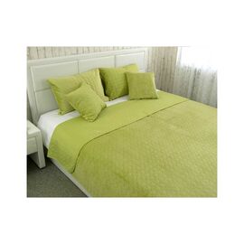 Покрывало Руно двухстороннее VeLour Зеленое 180х220 см (340.55_Green banana)