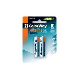 Батарейка ColorWay AA LR6 Alkaline Power (щелочные) * 2 blister (CW-BALR06-2BL)