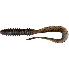 Силикон рыболовный Keitech Mad Wag Mini 3.5" (10 шт/упак) ц:207 green pumpkin pp. flk (1551.07.55)