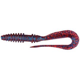 Силикон рыболовный Keitech Mad Wag Slim 4.5" (9 шт/упак) ц:ea#03 grape (1551.09.72)