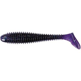 Силикон рыболовный Keitech Swing Impact FAT 3.8" (6 шт/упак) ц:ea#04 violet (1551.01.38)