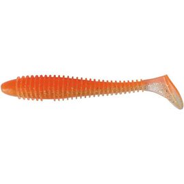 Силикон рыболовный Keitech Swing Impact FAT 3.8" (6 шт/упак) ц:ea#06 orange flash (1551.03.19)