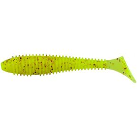 Силикон рыболовный Keitech Swing Impact FAT 3.8" (6 шт/упак) ц:pal#01 chartreuseredflak (1551.07.21)