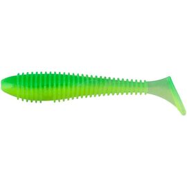 Силікон рибальський Keitech Swing Impact FAT 4.3" (6 шт/упак) ц:ea#11 lime chartreuseglo (1551.08.89)