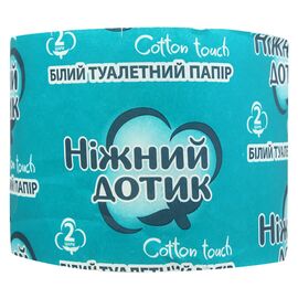 Туалетная бумага Ніжний дотик 2 слоя 1 рулон (4823019011074)