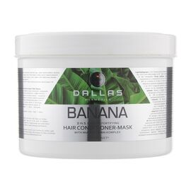 Маска для волос Dalas Banana 2 в 1 для укрепления волос с экстрактом банана 500 мл (4260637723475)